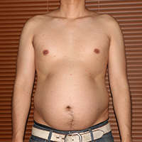 デブ画像前 デブの2週間ダイエット日記3日目
