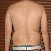 デブ画像後ろ デブの2週間ダイエット日記8日目