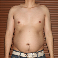 デブ画像前 デブの2週間ダイエット日記11日目