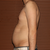 デブ画像左横 デブの2週間ダイエット日記30日目