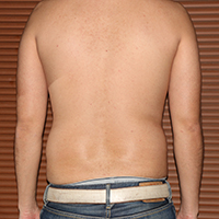 デブ画像後ろ デブの2週間ダイエット日記13日目