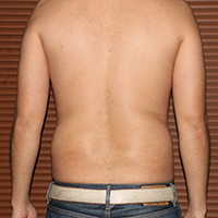 デブ画像後ろ デブの2週間ダイエット日記16日目