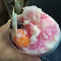 白クマかき氷